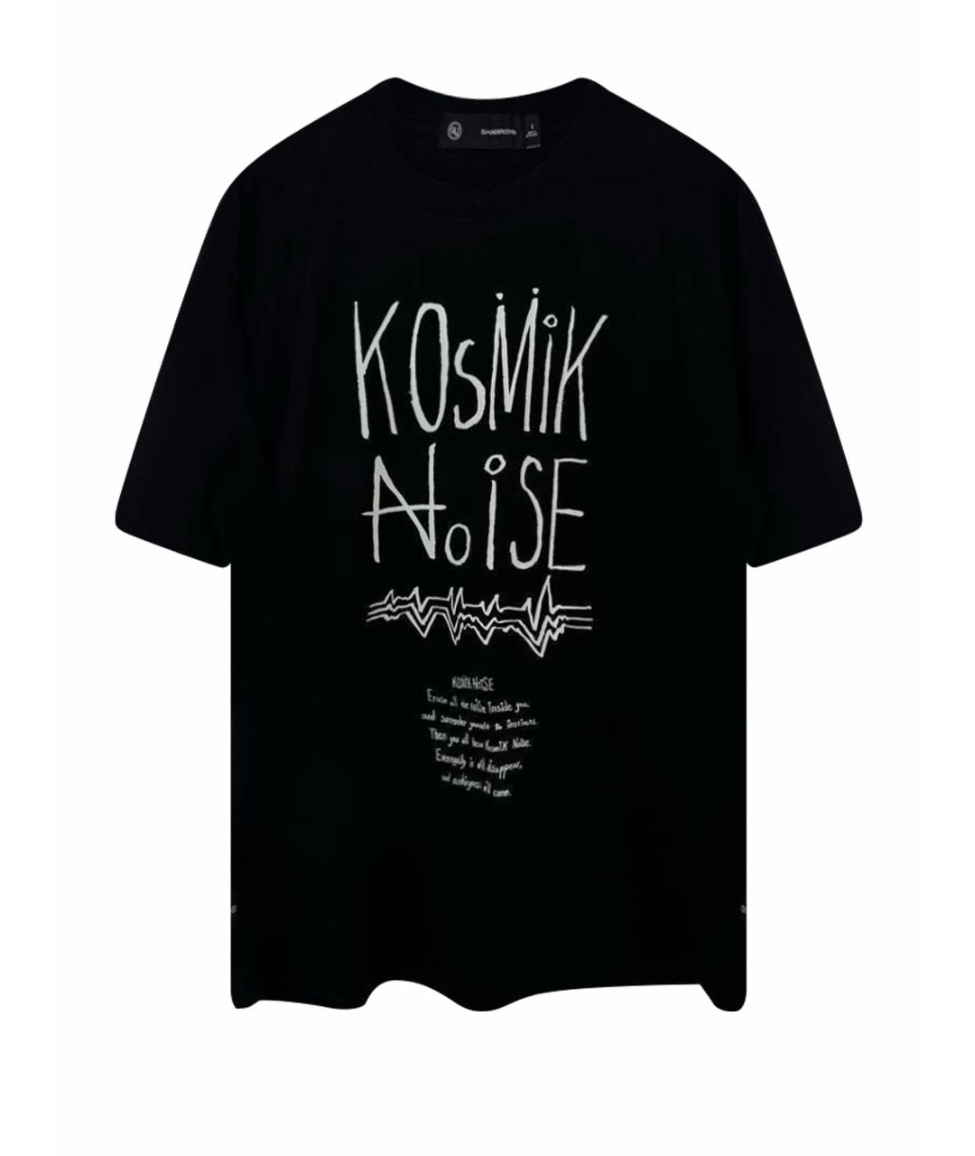 UNDERCOVER Черная хлопковая футболка, фото 1