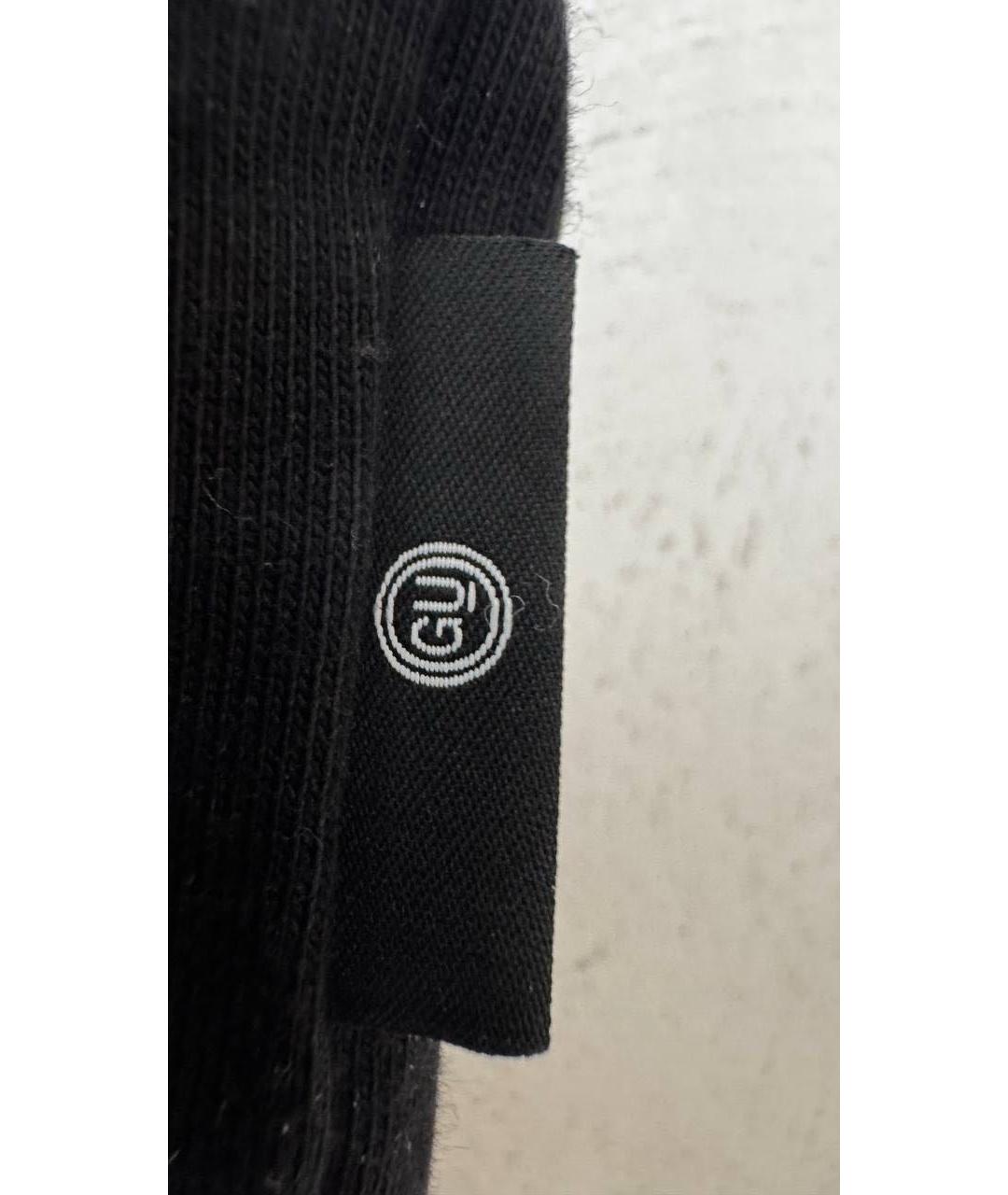 UNDERCOVER Черная хлопковая футболка, фото 2