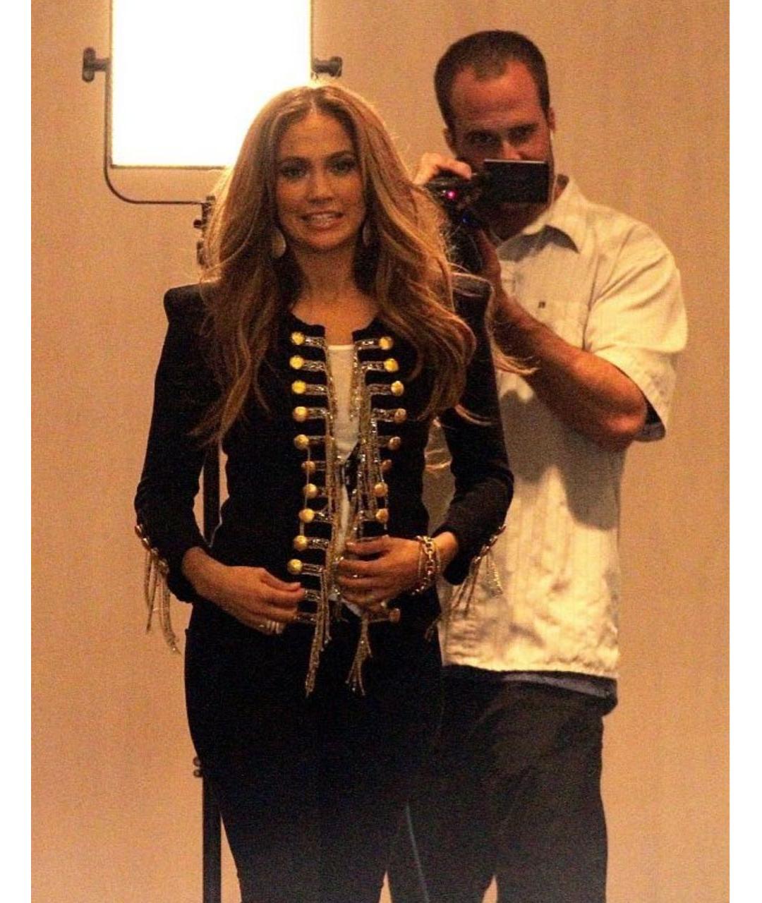 PIERRE BALMAIN Темно-синий жакет/пиджак, фото 6