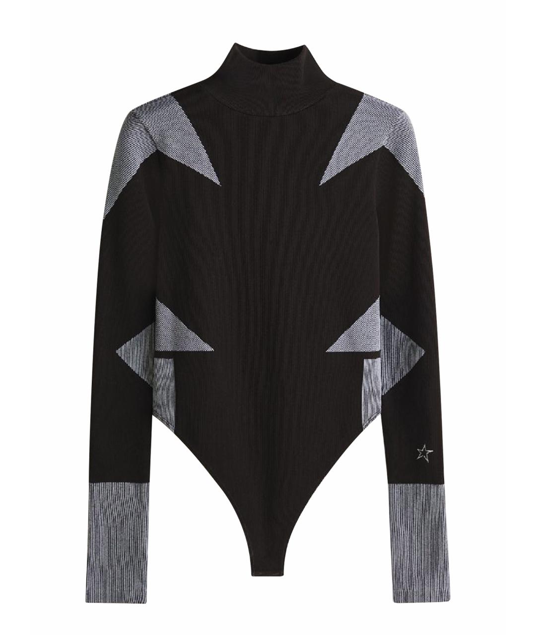 PERFECT MOMENT Черная полиамидовая водолазка, фото 1