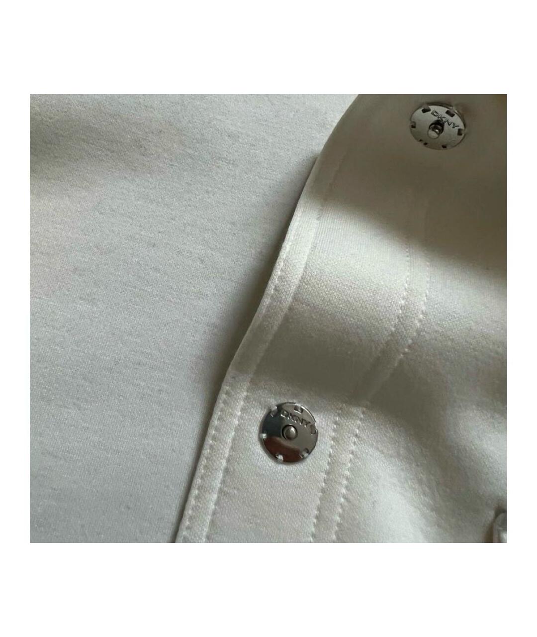 DKNY Белое пальто, фото 4