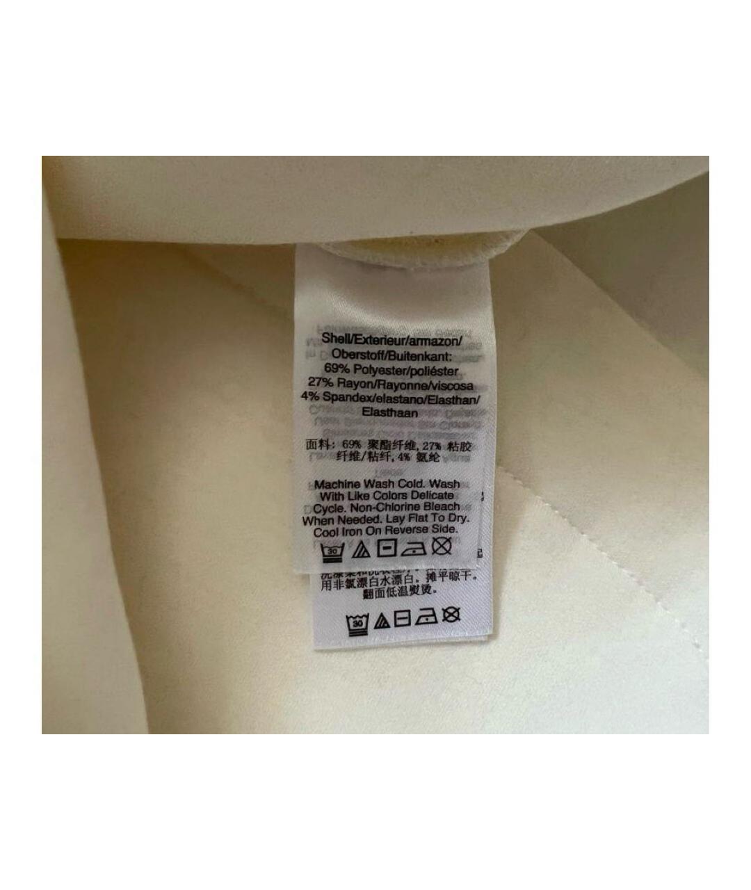 DKNY Белое пальто, фото 5