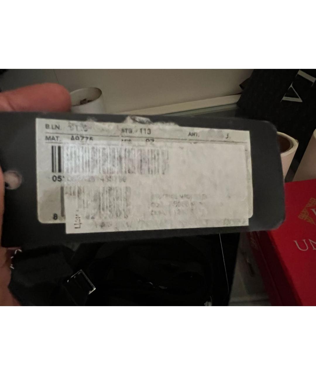 DOLCE&GABBANA Черный ремень из лакированной кожи, фото 6