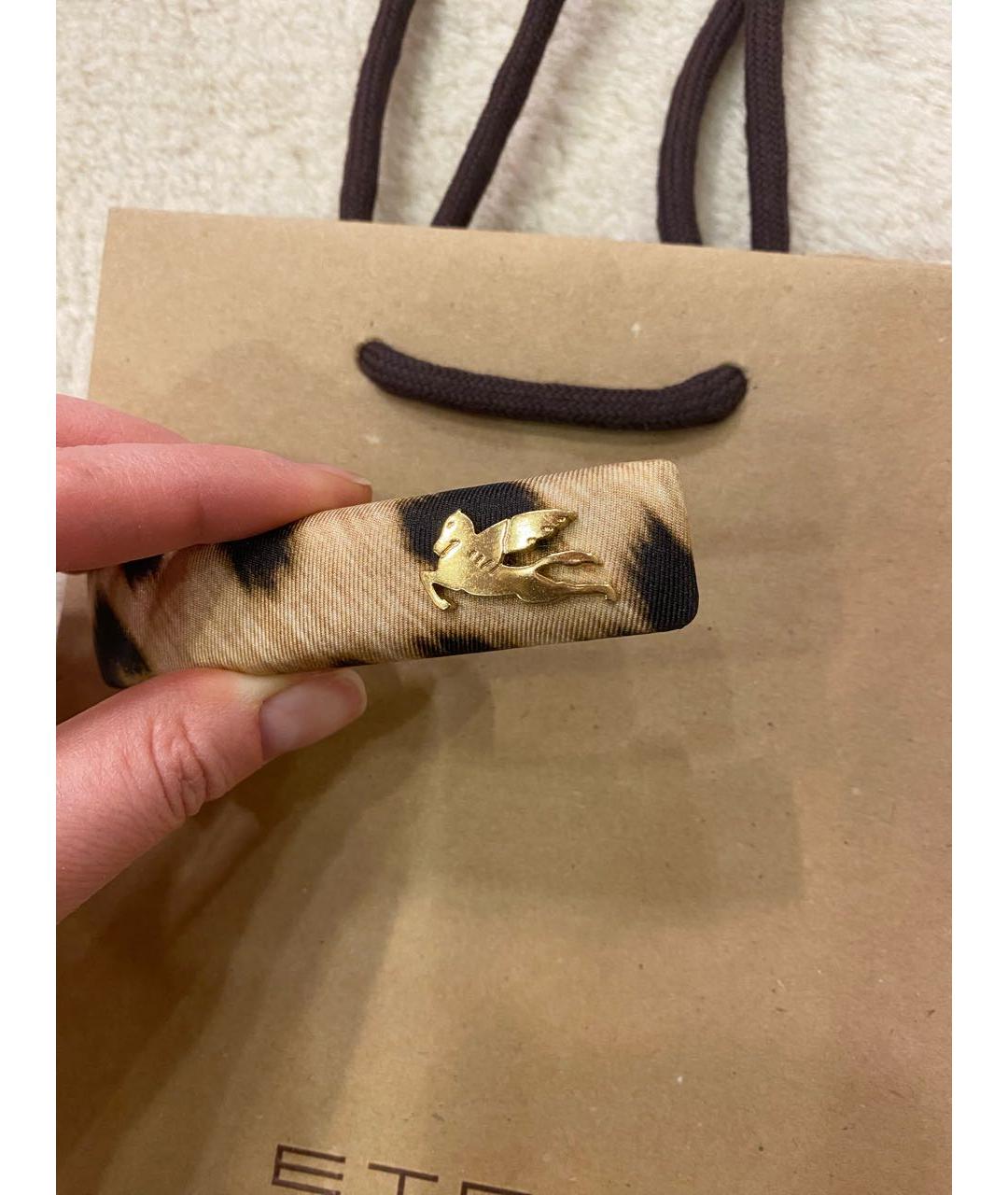 ETRO Бежевая заколка, фото 3