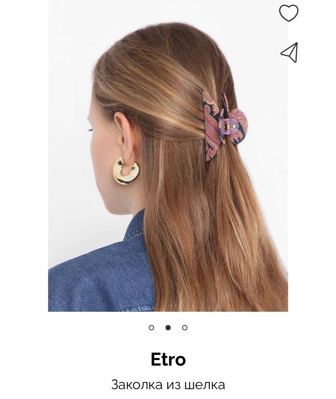 ETRO Мульти заколка, фото 6