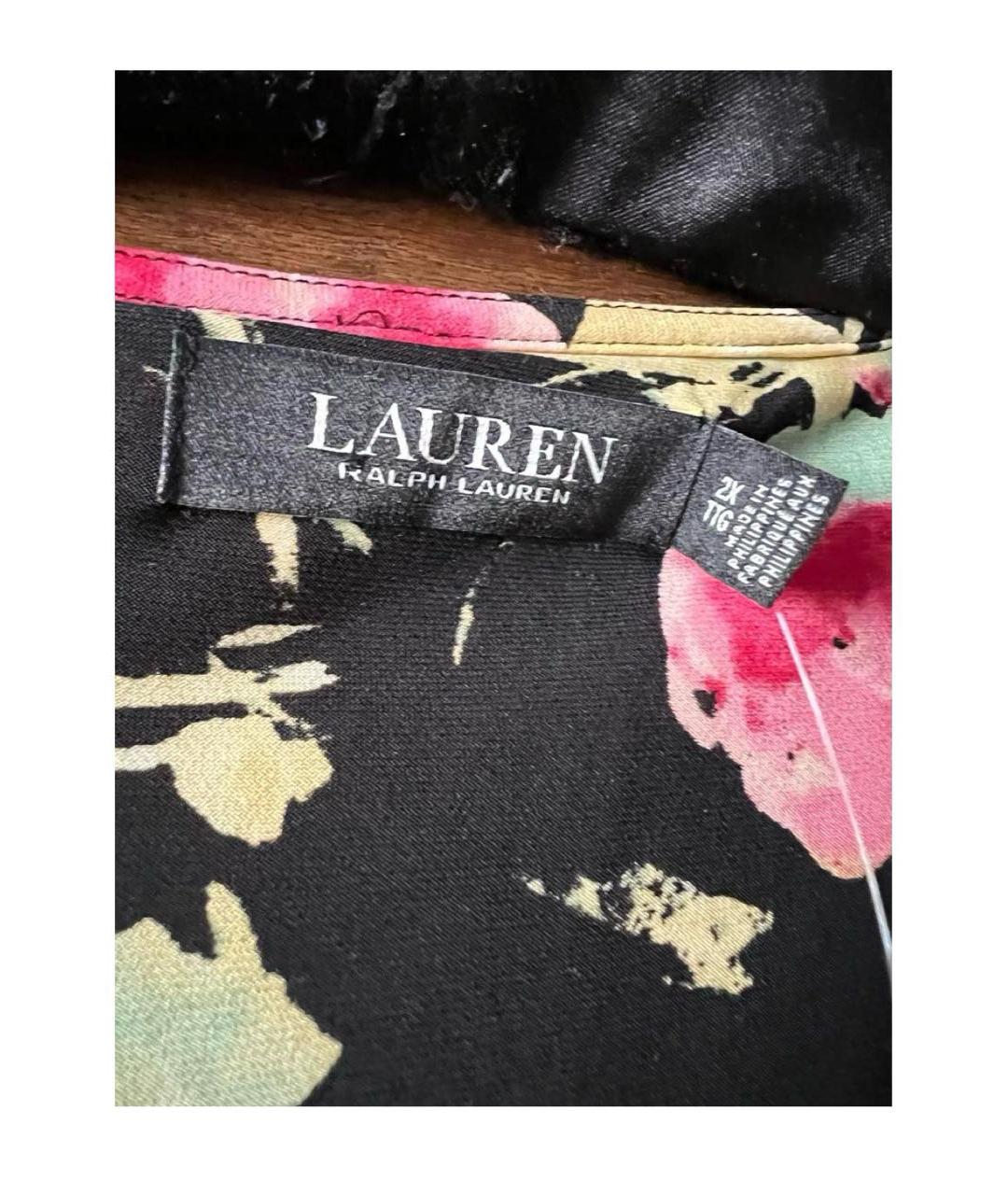 RALPH LAUREN Мульти полиэстеровая блузы, фото 3