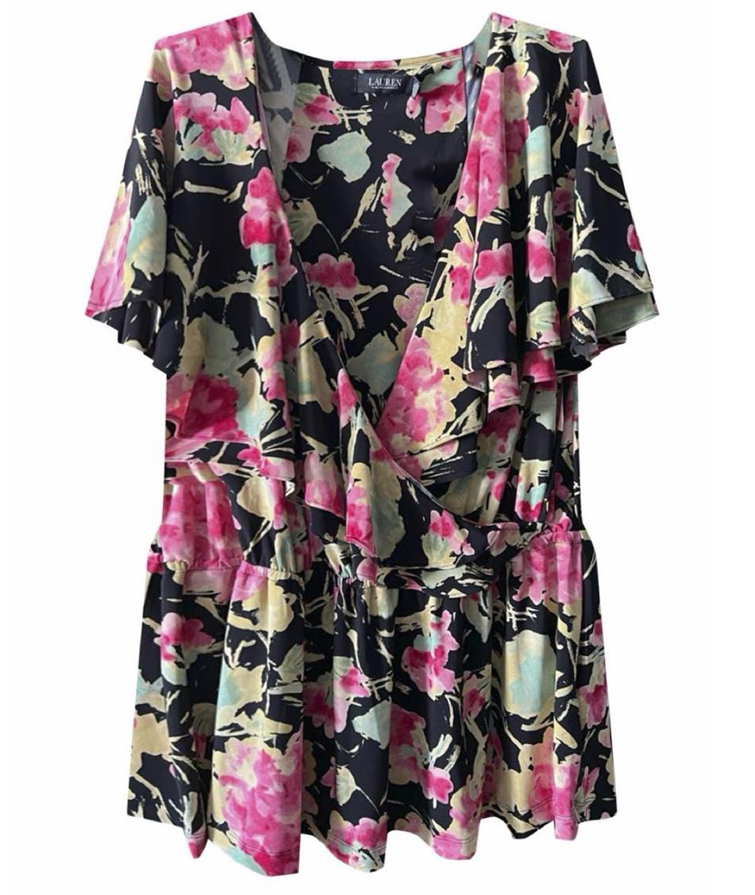 RALPH LAUREN Мульти полиэстеровая блузы, фото 1