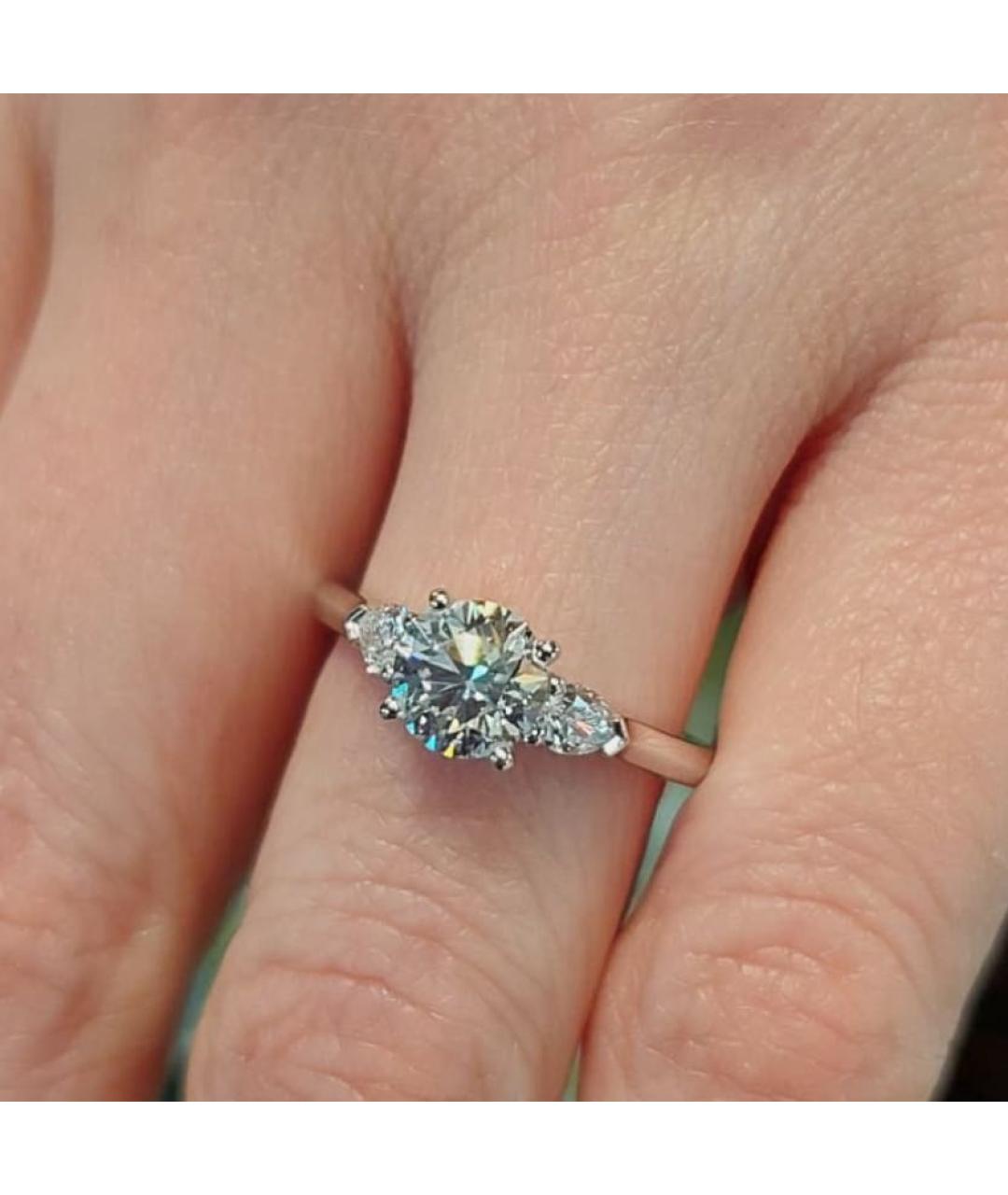 GRAFF Серебряное платиновое кольцо, фото 3