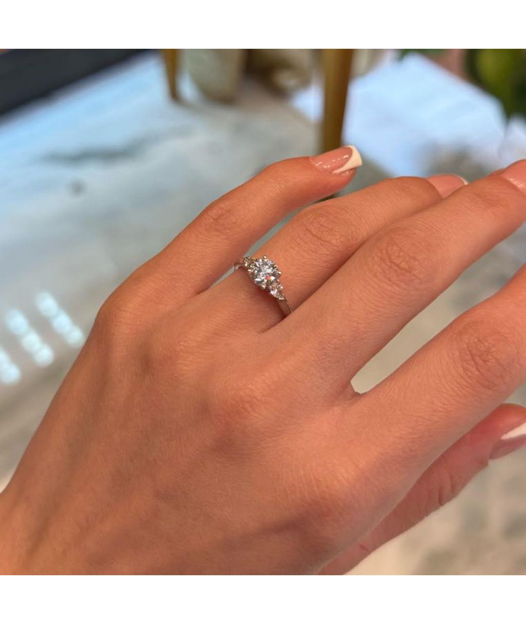 GRAFF Серебряное платиновое кольцо, фото 2