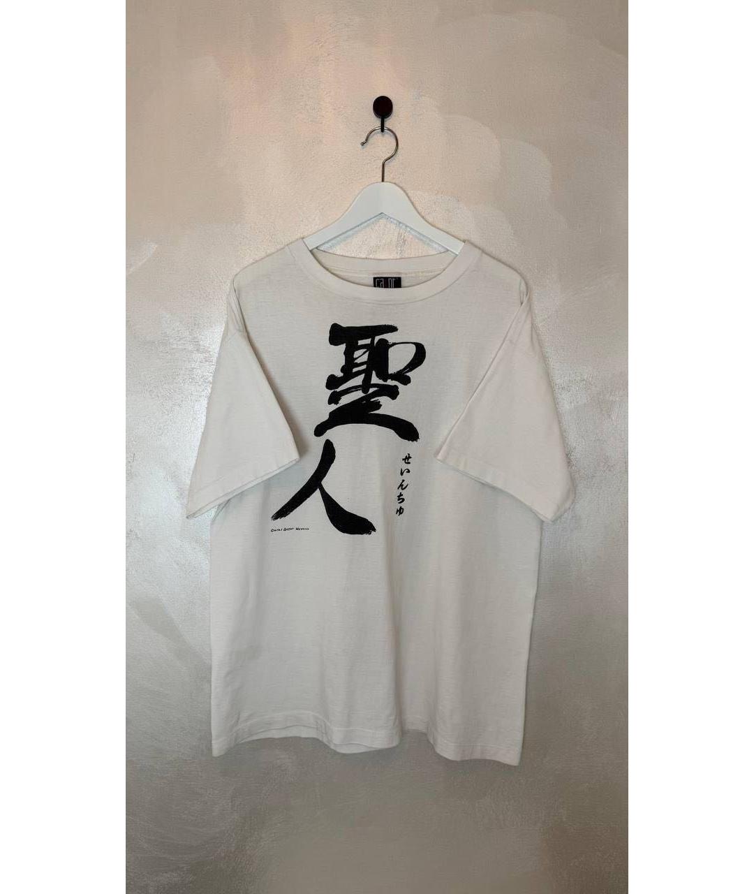 Saint Michael Белая хлопковая футболка, фото 3