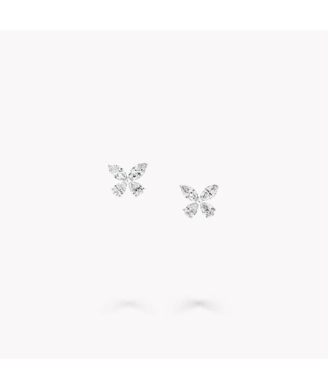 GRAFF Серебряные серьги из белого золота, фото 7