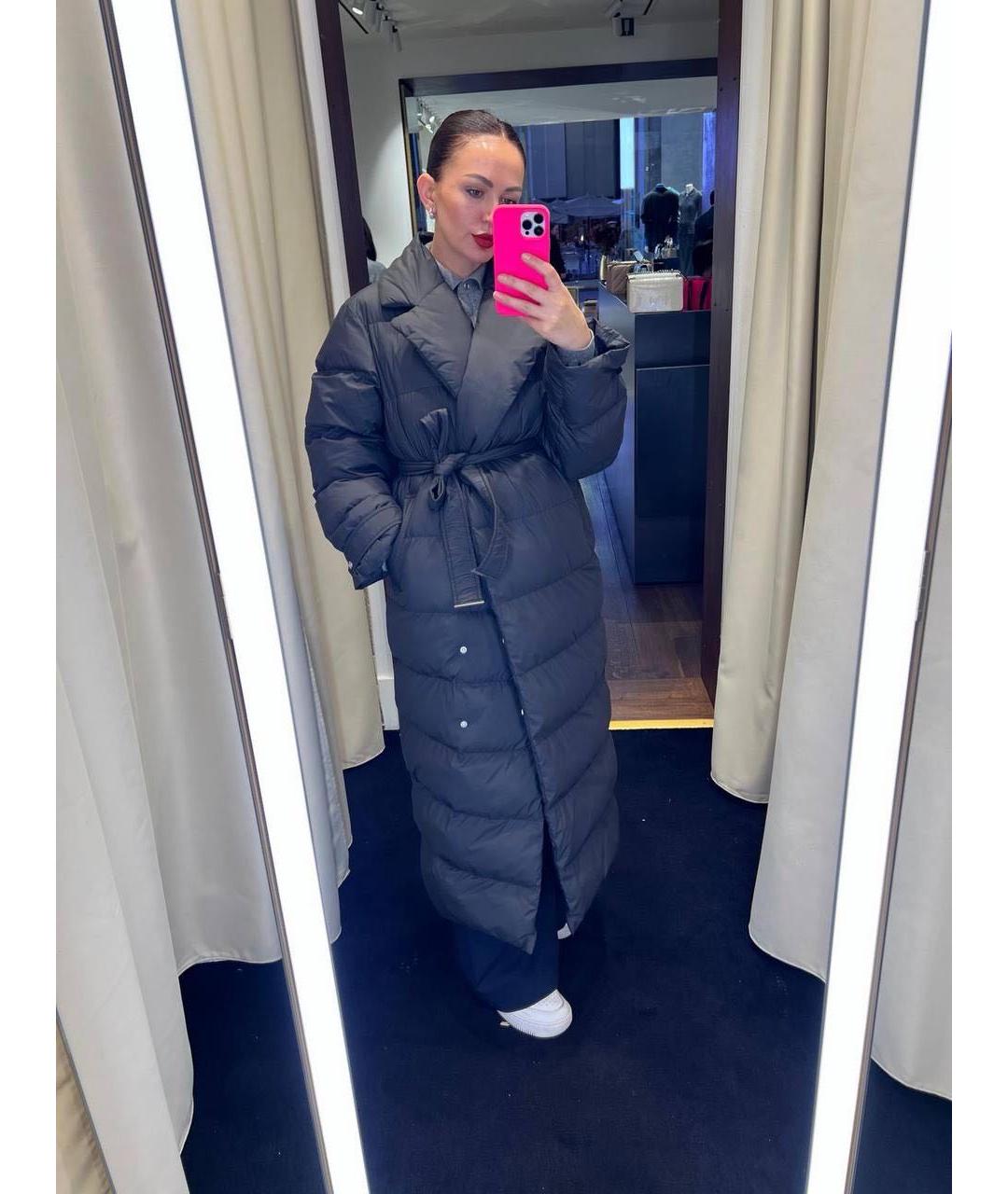 PINKO Черный пуховик, фото 5