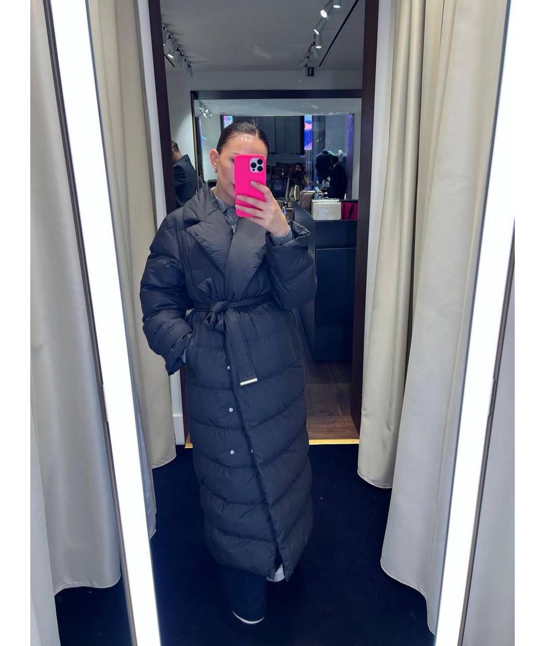 PINKO Черный пуховик, фото 4