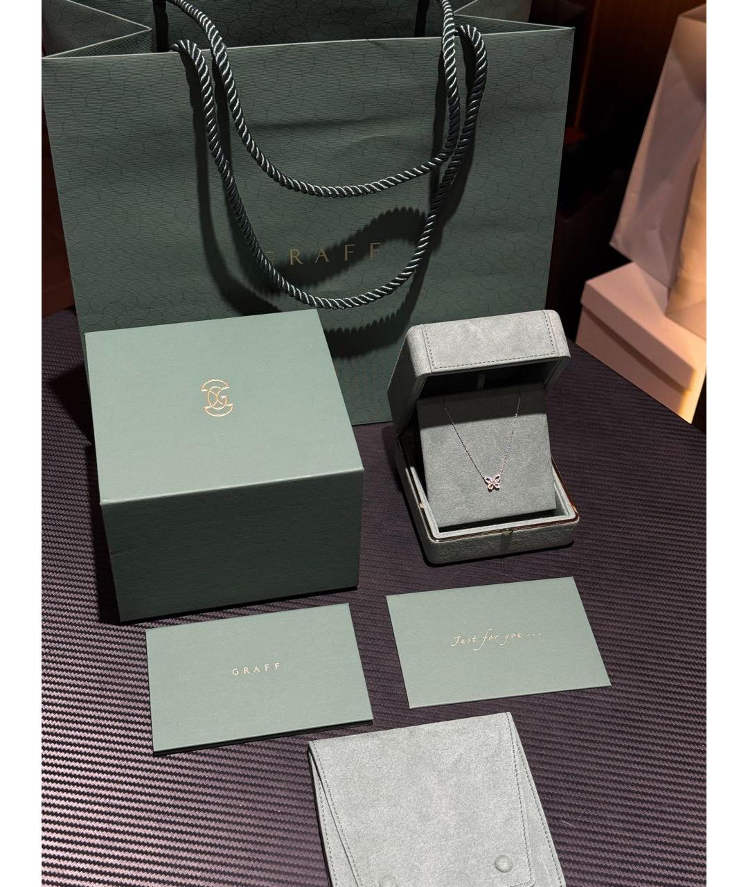 GRAFF Серебряная подвеска из белого золота, фото 2