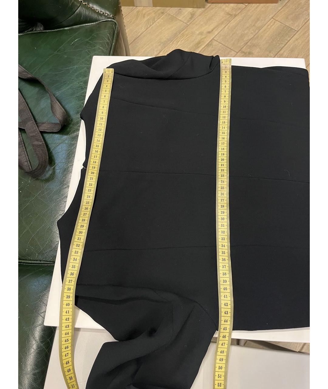 PATRIZIA PEPE Черное полиэстеровое повседневное платье, фото 7