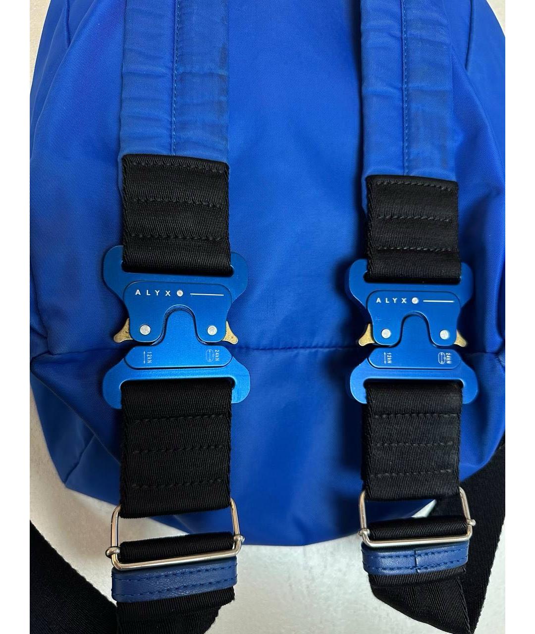 1017 ALYX 9SM Синий рюкзак, фото 4