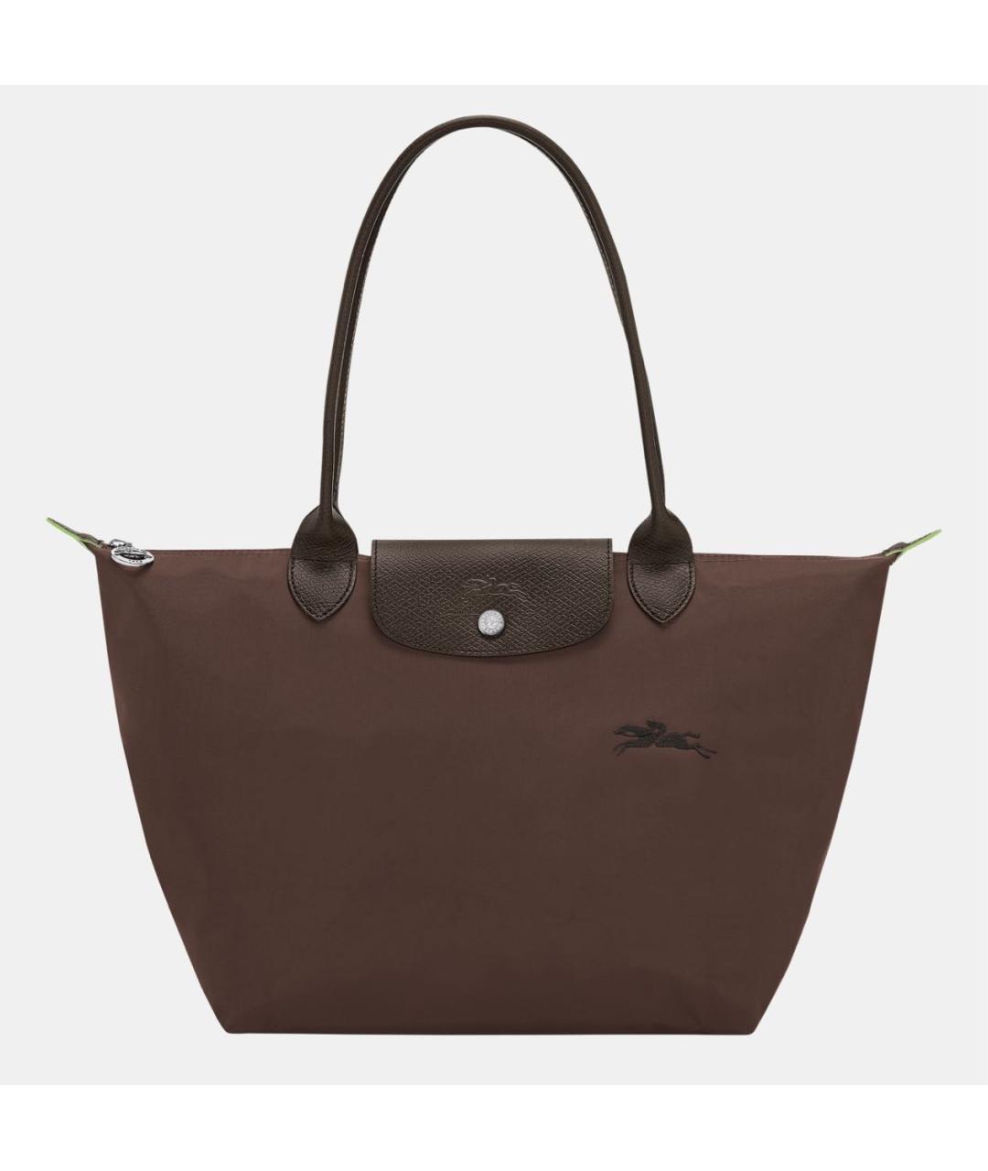 LONGCHAMP Коричневая сумка тоут, фото 8