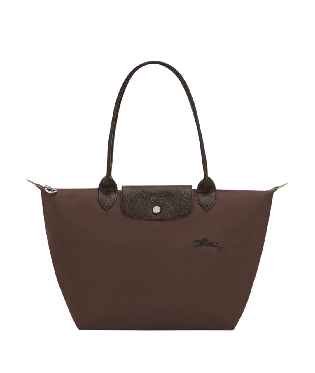 LONGCHAMP Коричневая сумка тоут, фото 1