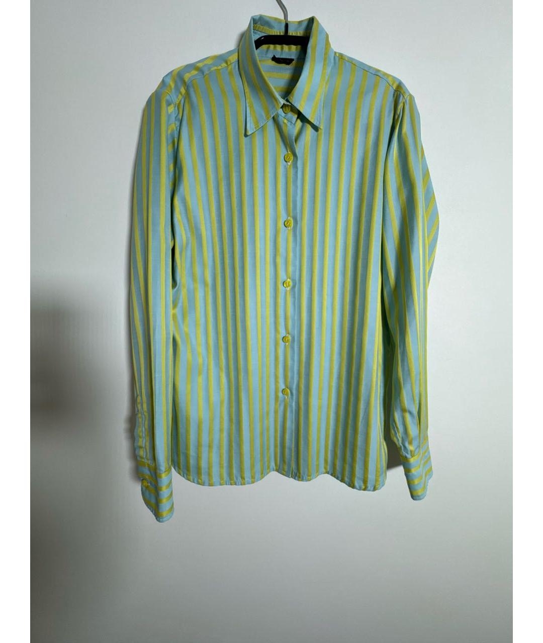 KITON Зеленая шелковая рубашка, фото 6