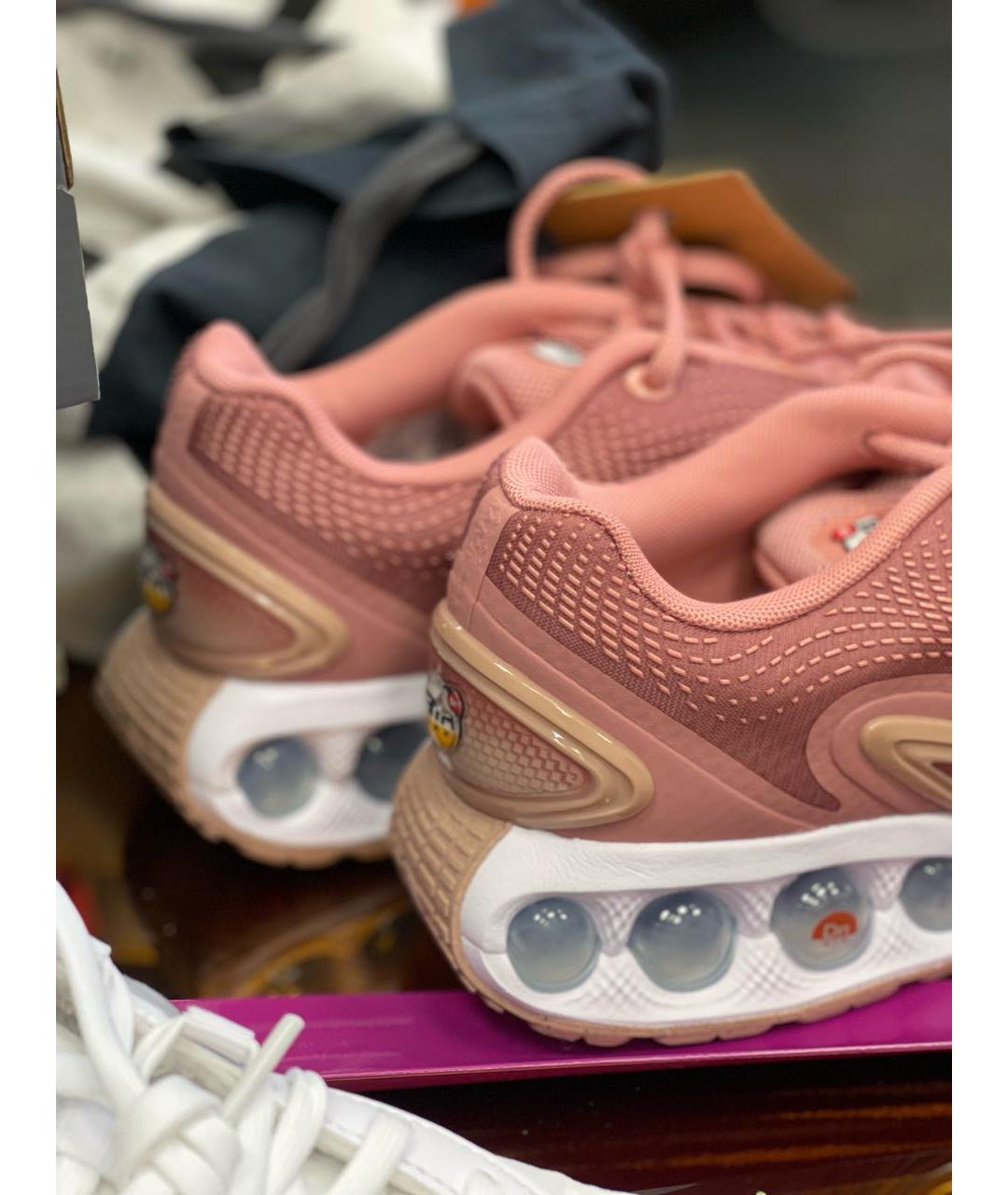 NIKE Розовые синтетические кроссовки, фото 5