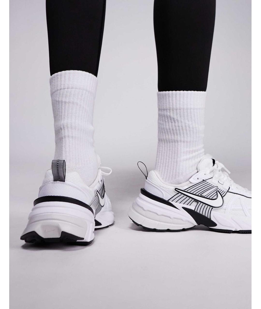 NIKE Белые текстильные кроссовки, фото 3