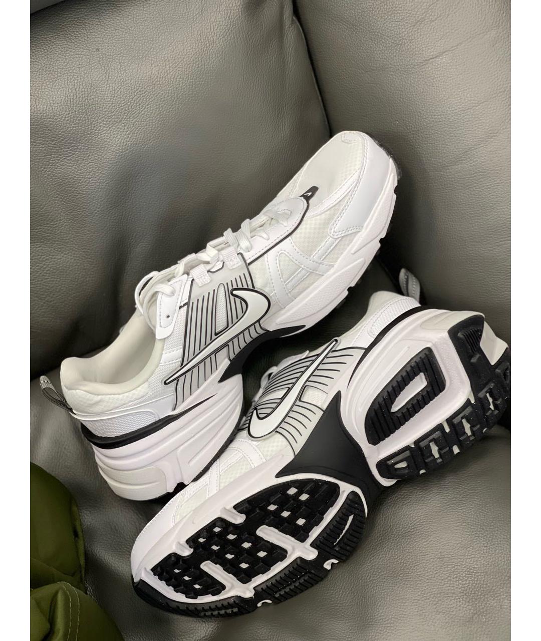 NIKE Белые текстильные кроссовки, фото 7