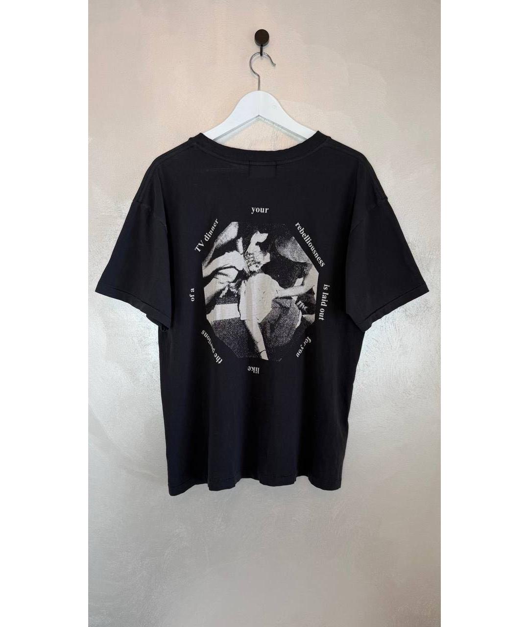 Enfants Riches Déprimés Черная хлопковая футболка, фото 2