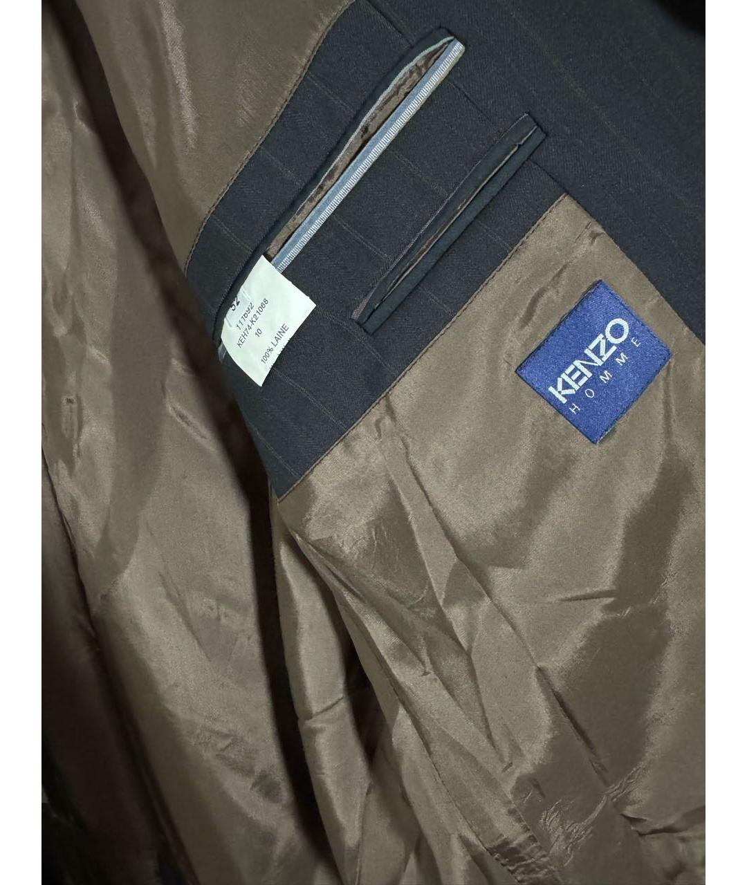 KENZO Шерстяной пиджак, фото 4