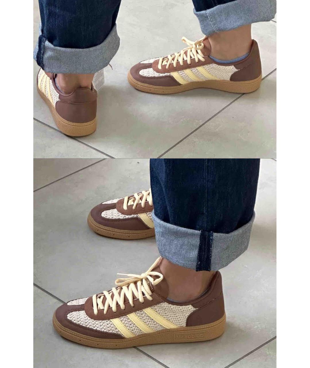 ADIDAS Коричневые замшевые кеды, фото 8