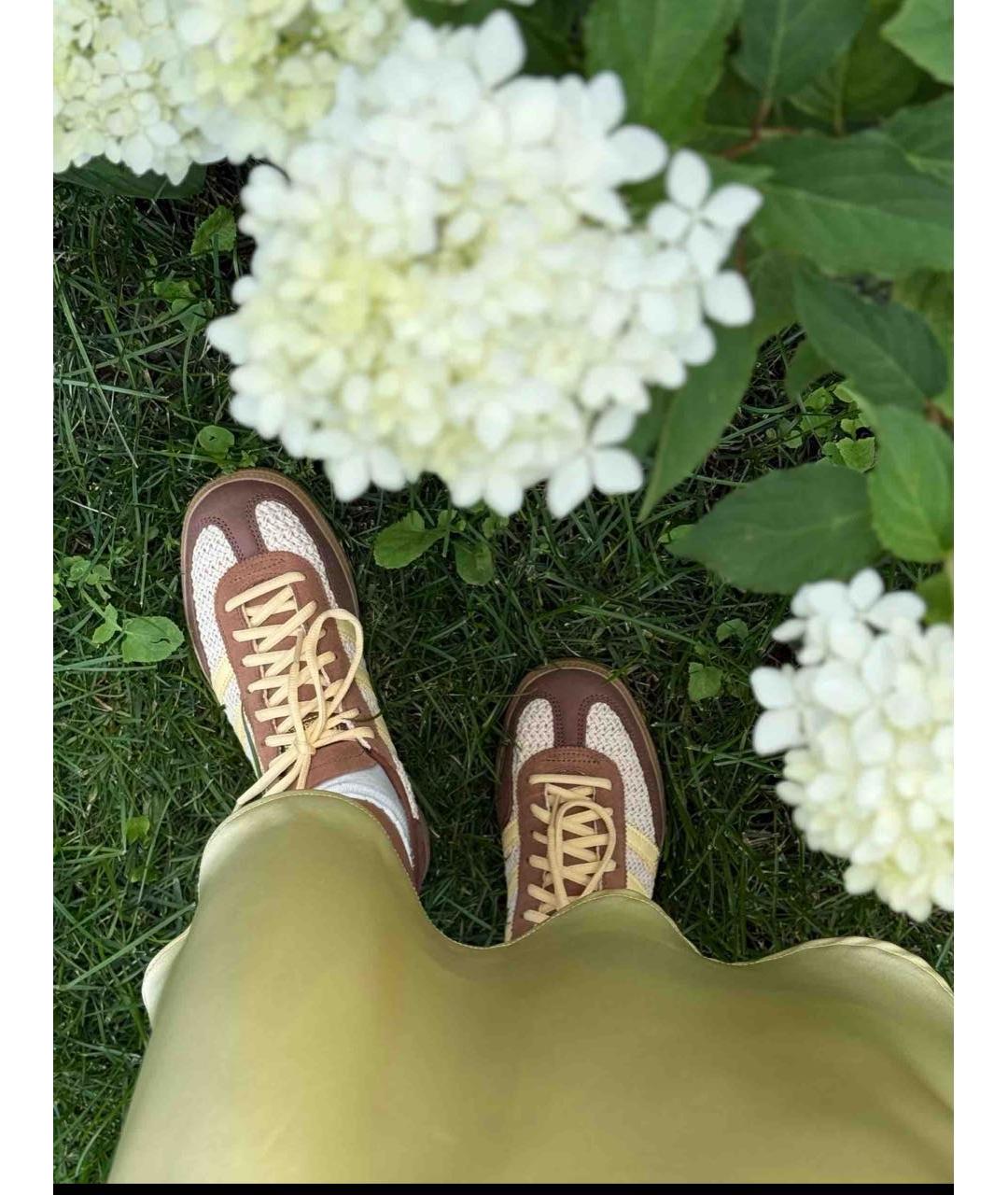 ADIDAS Коричневые замшевые кеды, фото 7