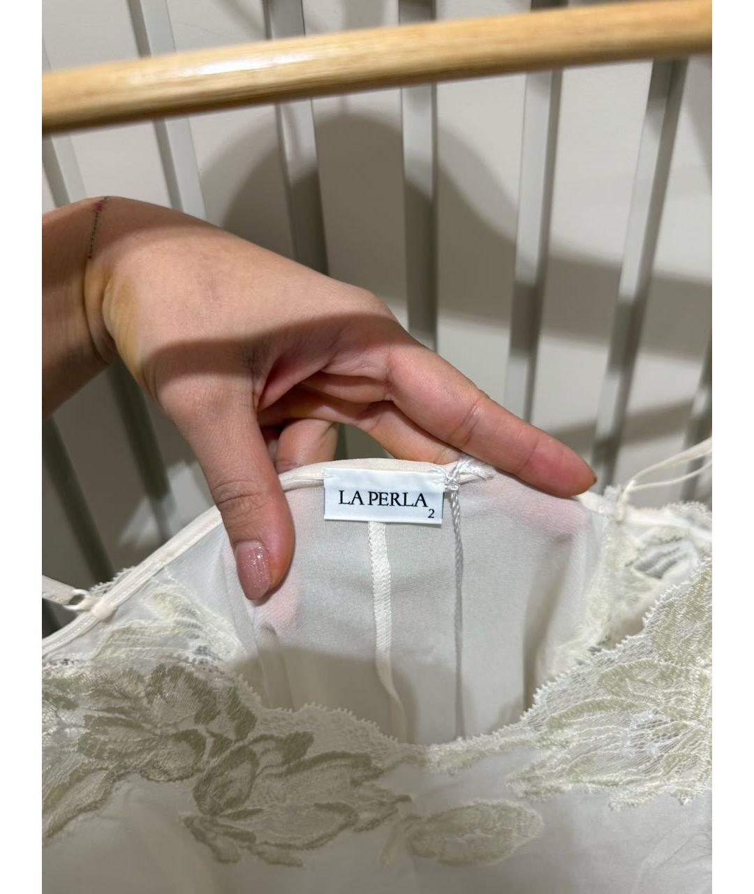 LA PERLA Белая пижамы и сорочки, фото 4
