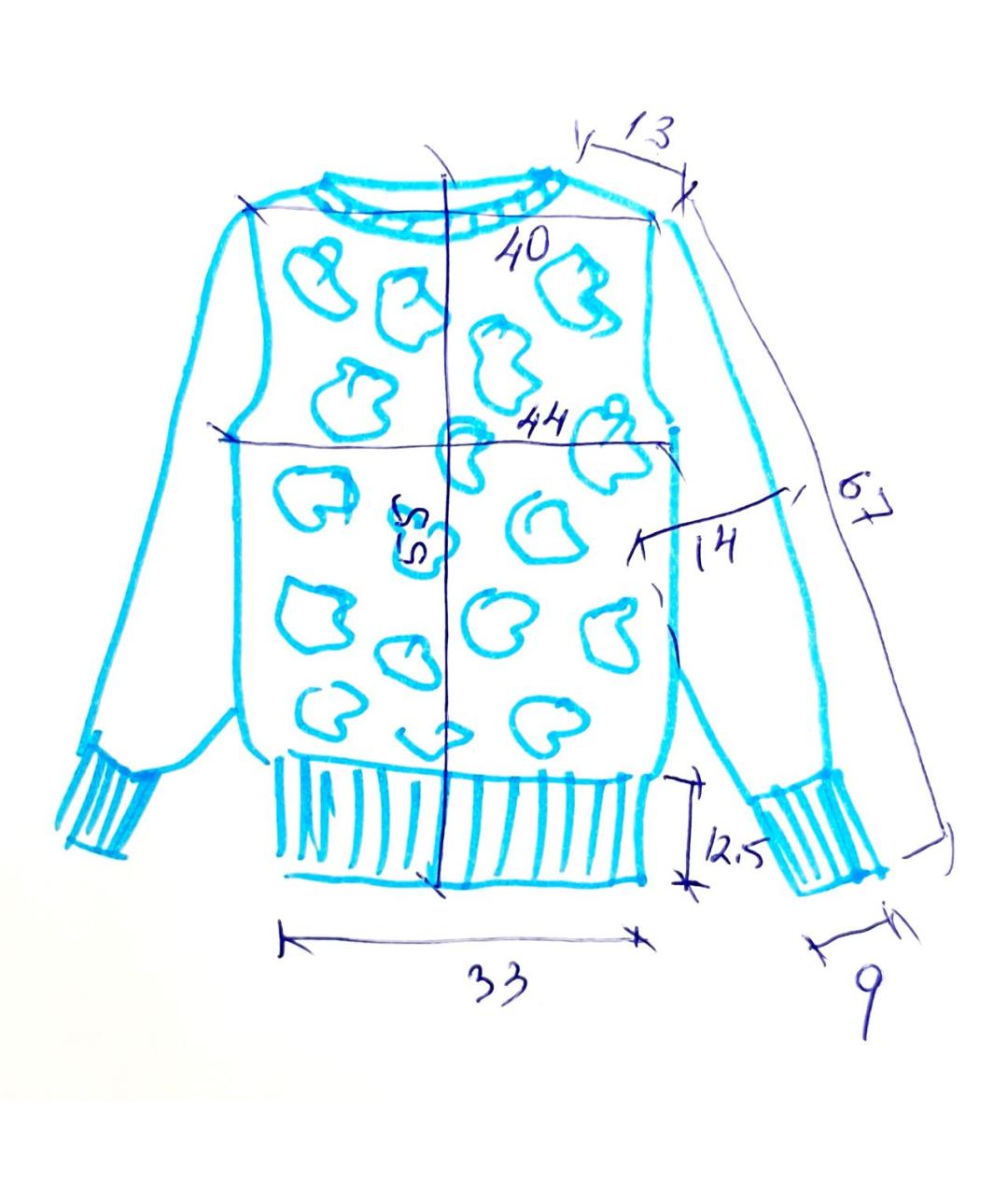 VALENTINO Темно-синий шерстяной джемпер / свитер, фото 7