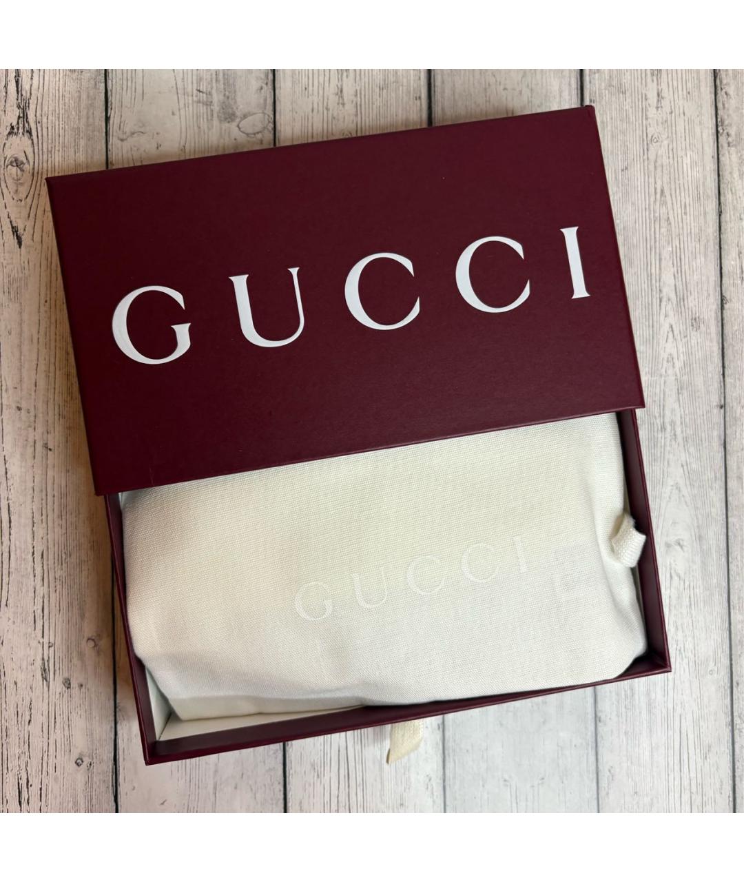 GUCCI Коричневая резинка, фото 7