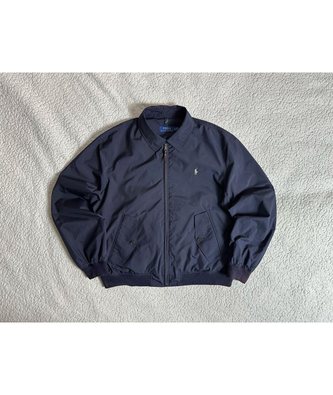 POLO RALPH LAUREN Темно-синяя полиэстеровая куртка, фото 8