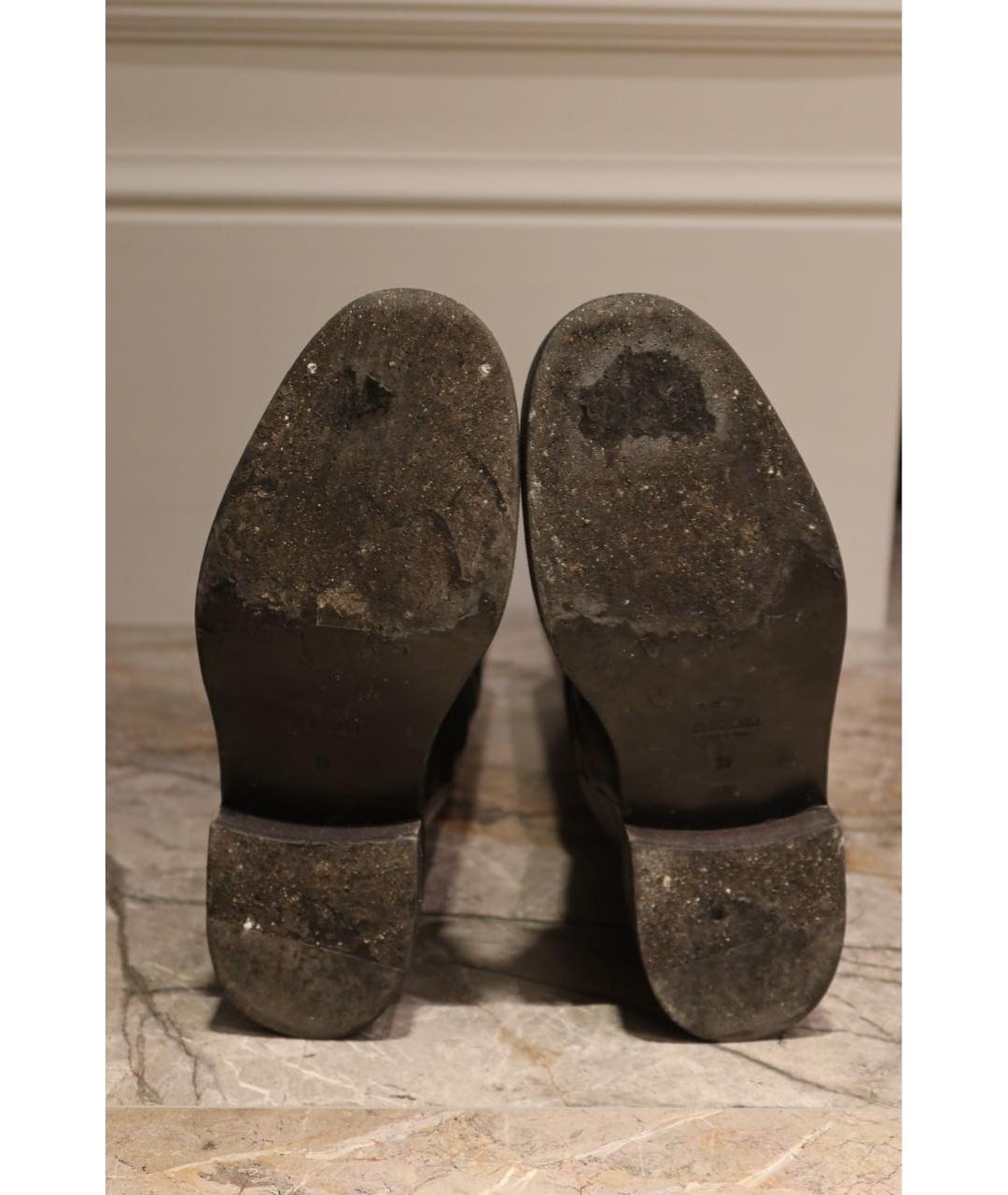 JIL SANDER Черные кожаные сапоги, фото 7