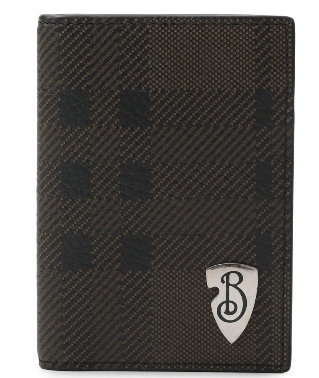 BURBERRY Коричневый кожаный кардхолдер, фото 8