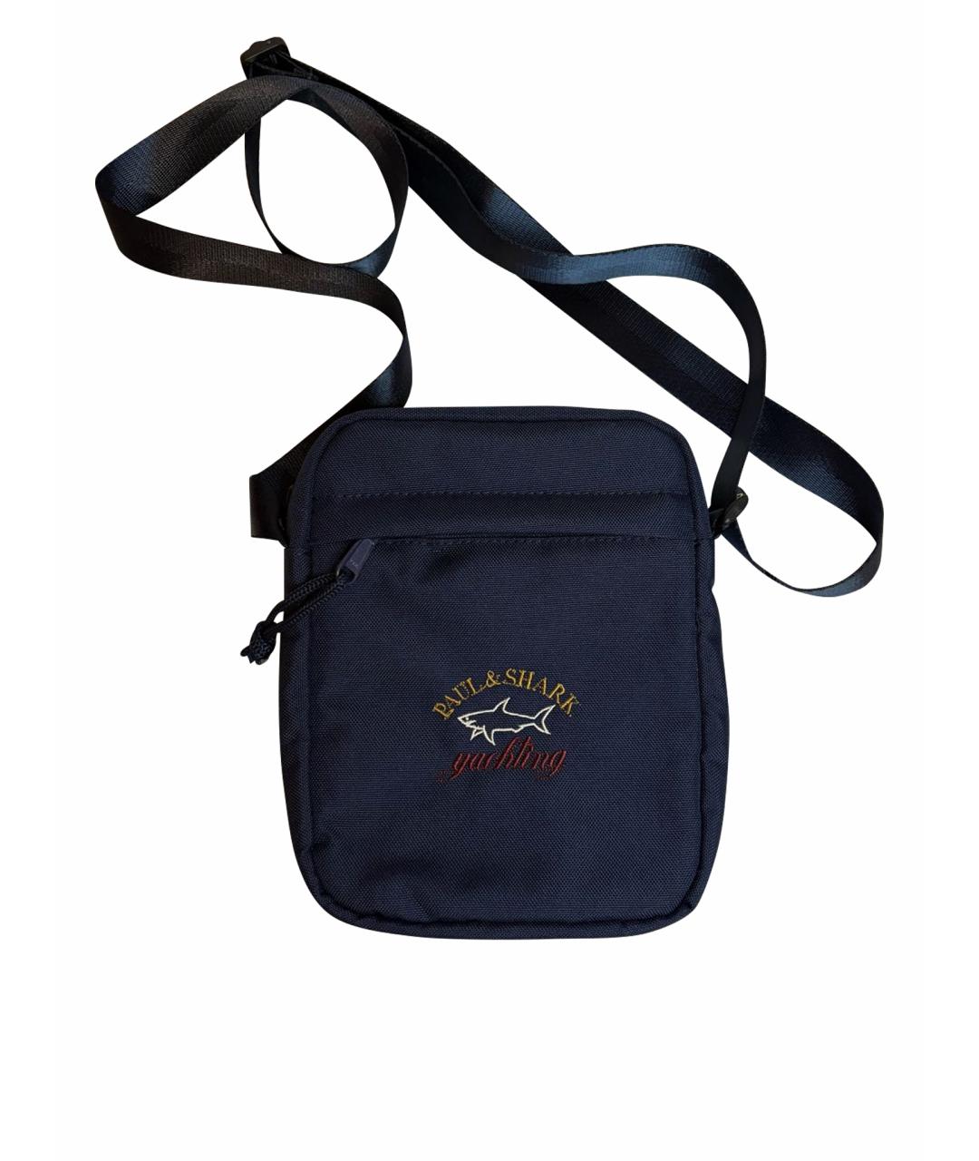 PAUL & SHARK Синяя сумка на плечо, фото 1