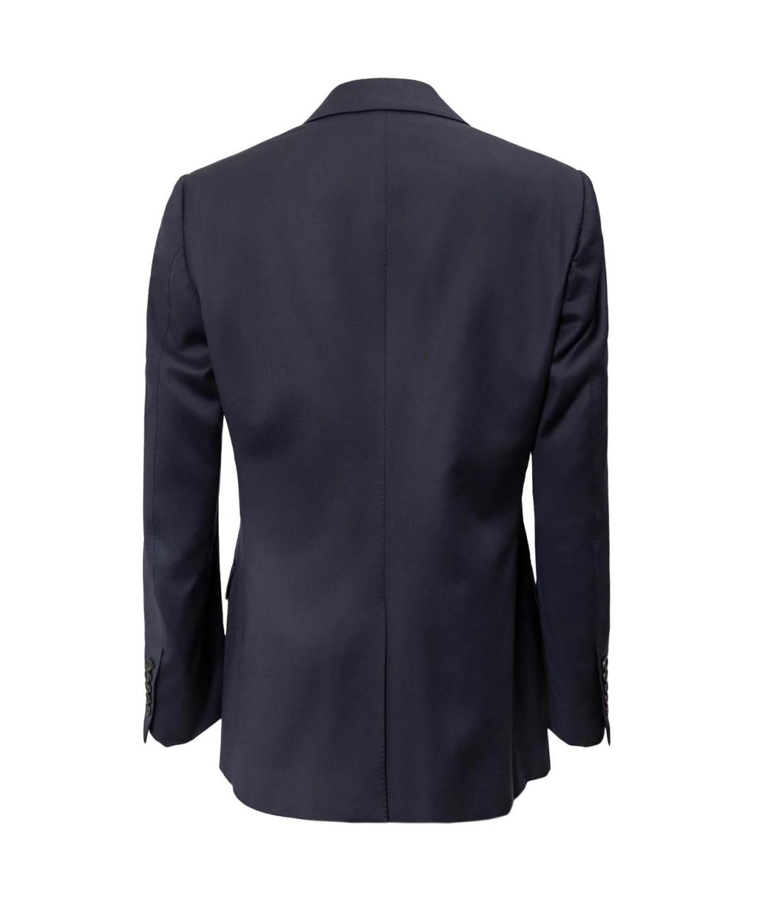 GUCCI Синий шерстяной жакет/пиджак, фото 2