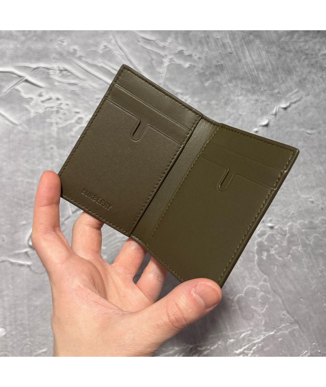 BURBERRY Бежевый кардхолдер, фото 5