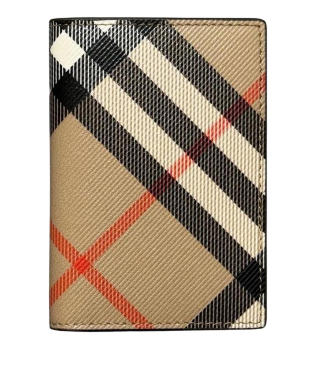BURBERRY Бежевый кардхолдер, фото 1