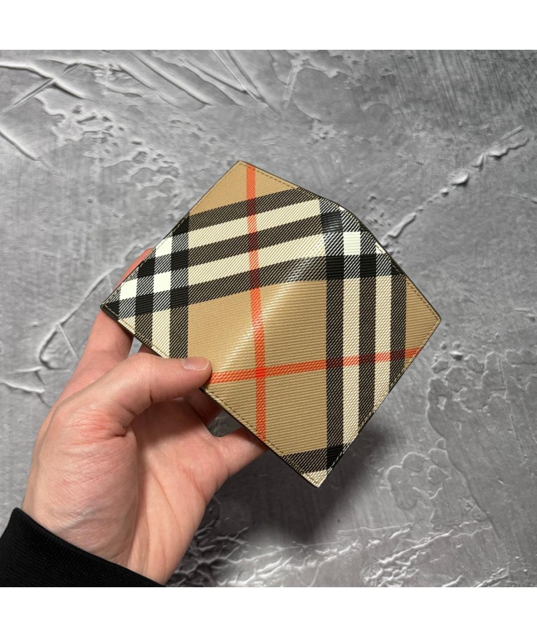 BURBERRY Бежевый кардхолдер, фото 7