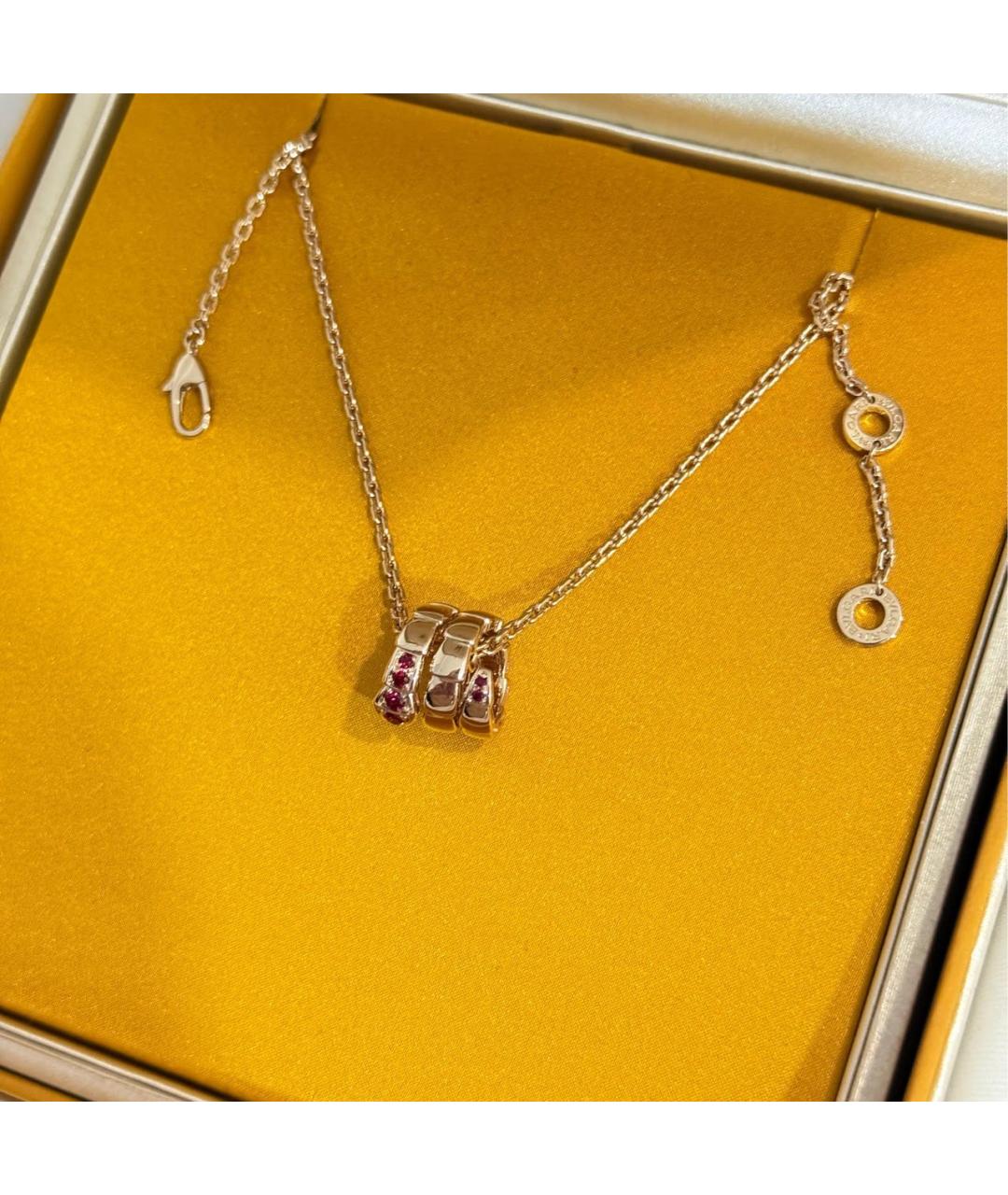 BVLGARI Золотая подвеска из розового золота, фото 2