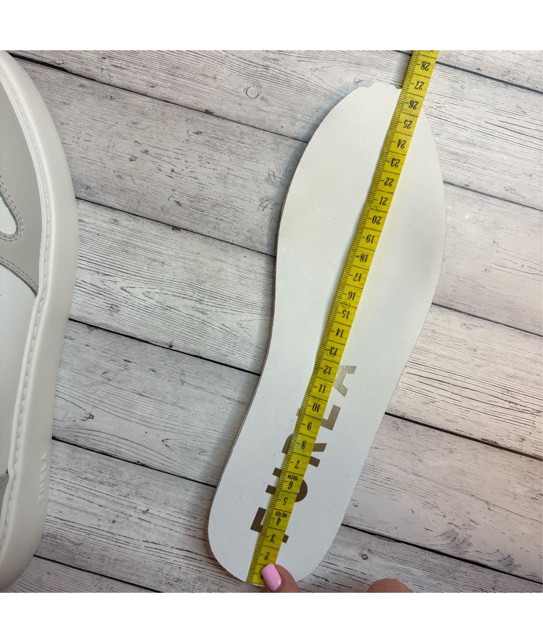 FURLA Белые кеды, фото 7