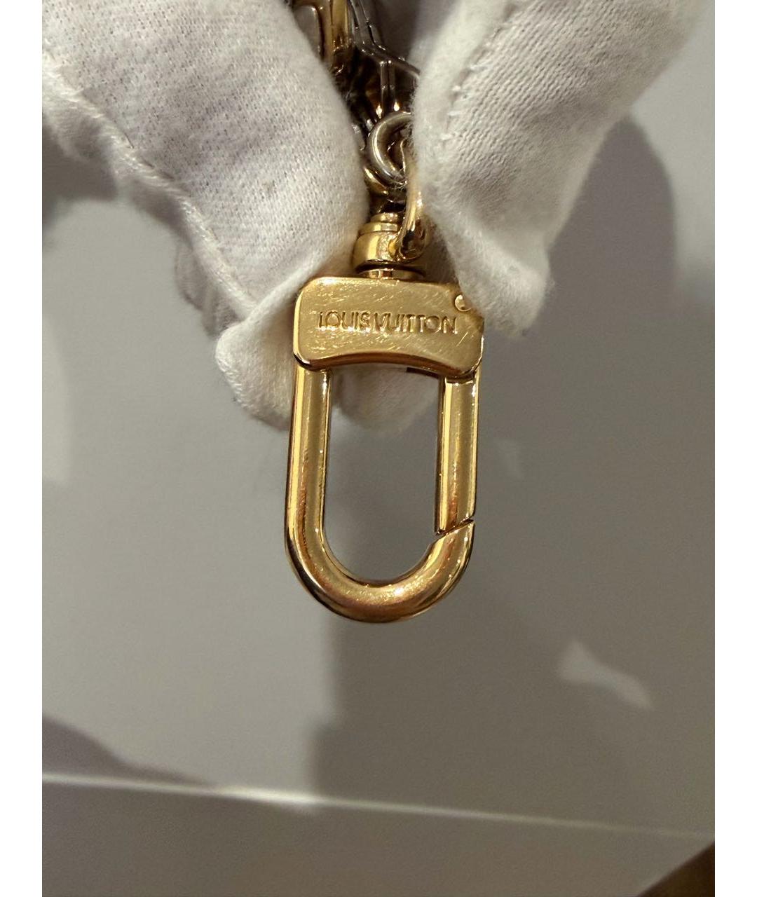 LOUIS VUITTON Золотой брелок, фото 7