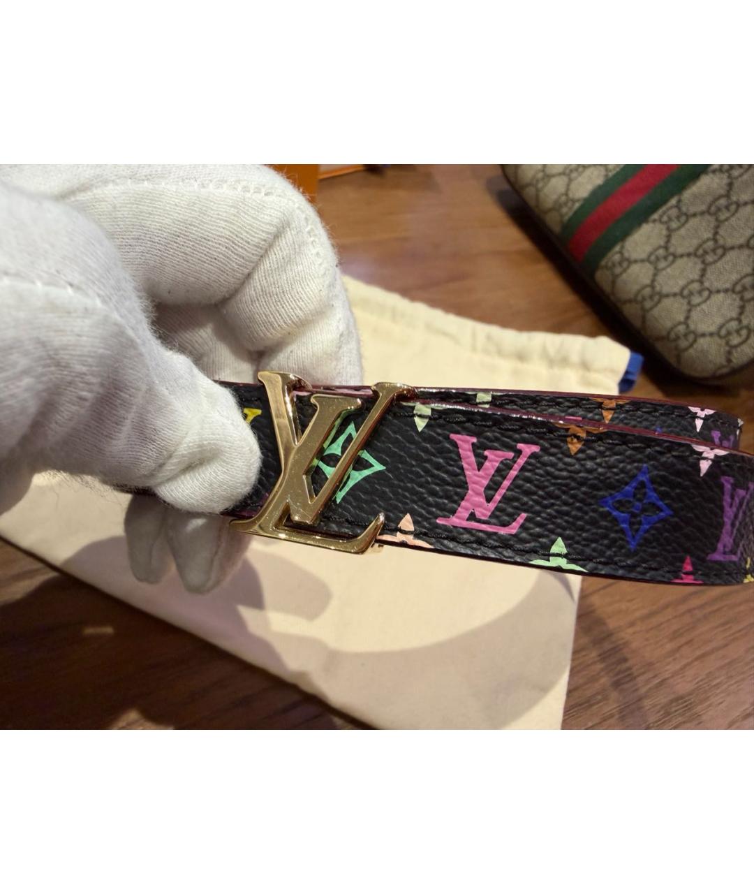 LOUIS VUITTON Мульти кожаный ремень, фото 2