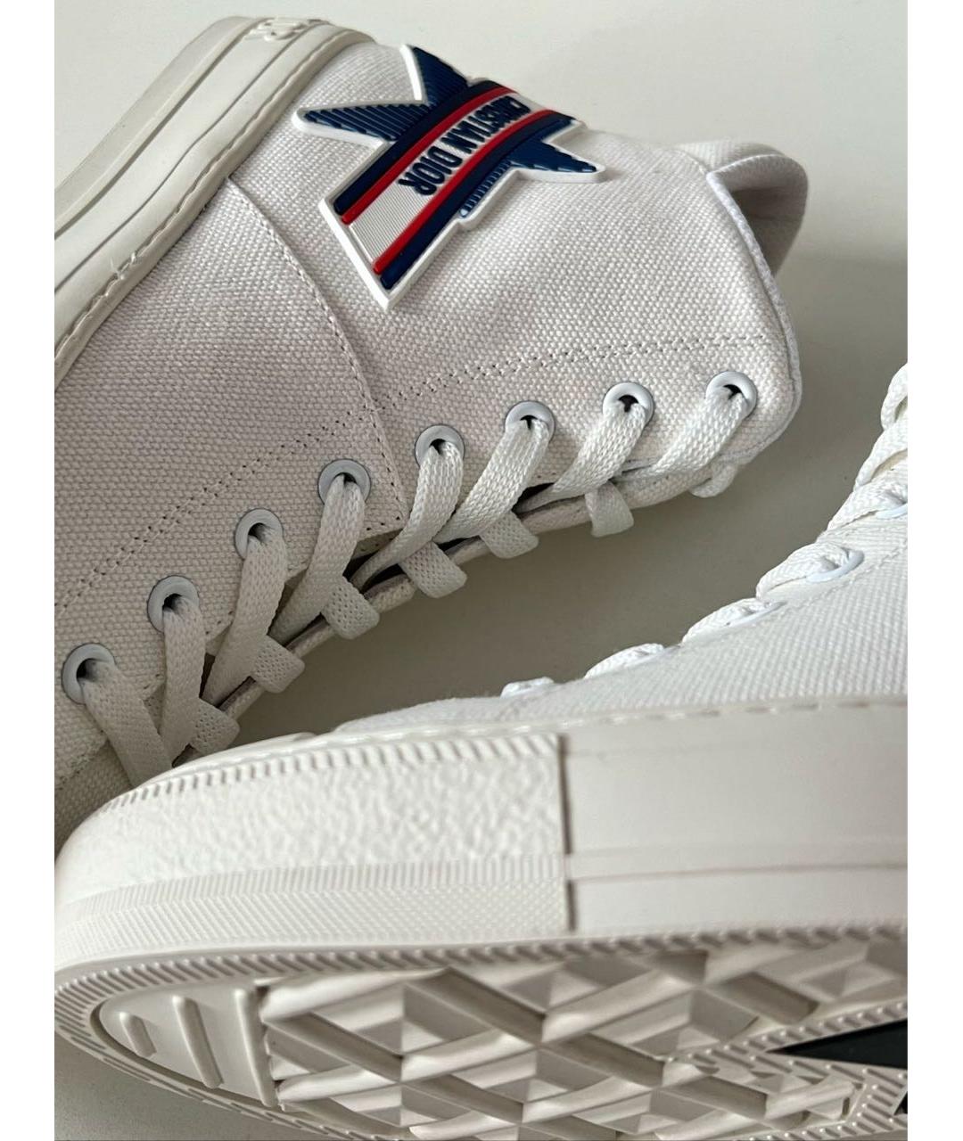 CHRISTIAN DIOR Белые кеды, фото 5