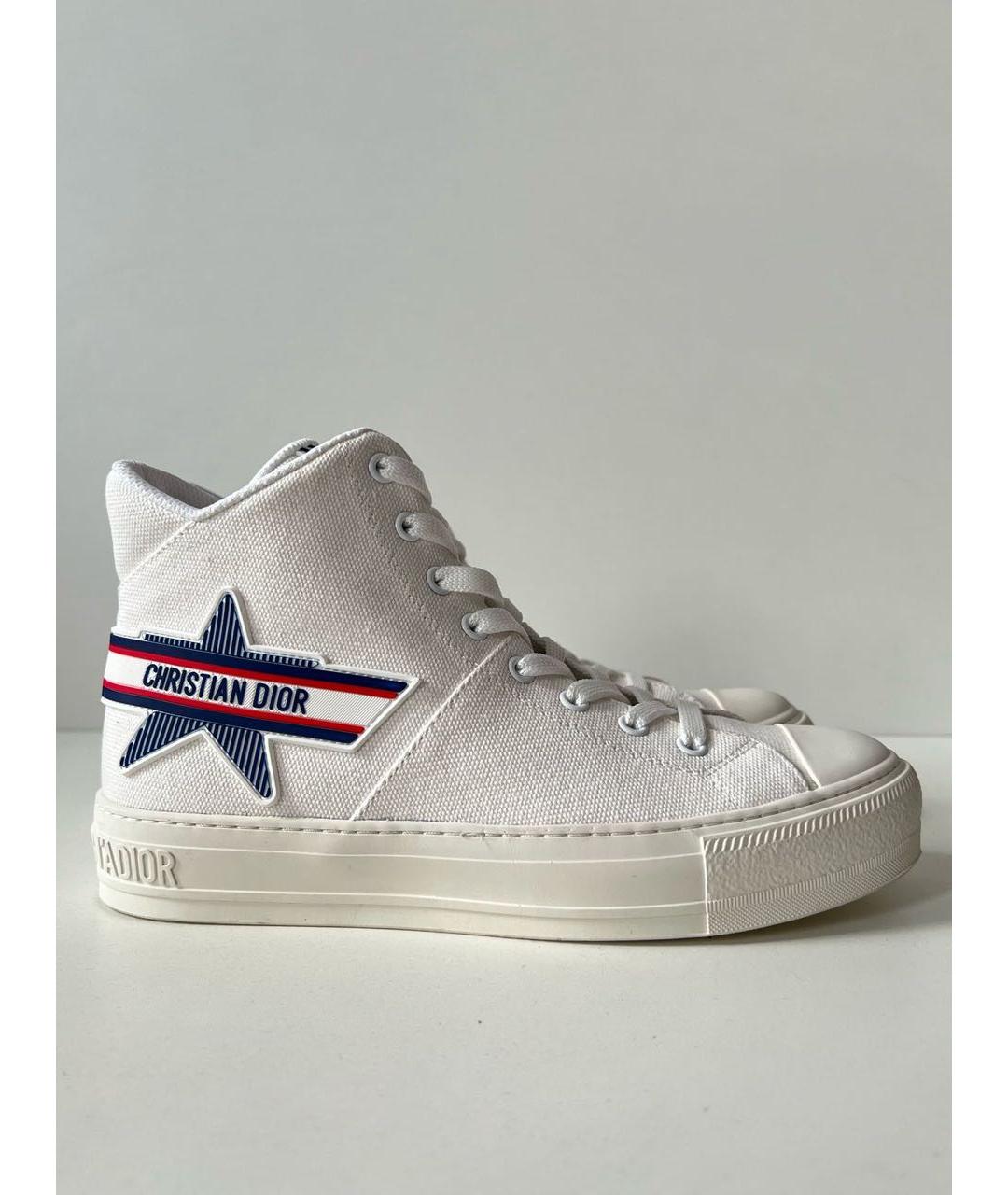 CHRISTIAN DIOR Белые кеды, фото 9