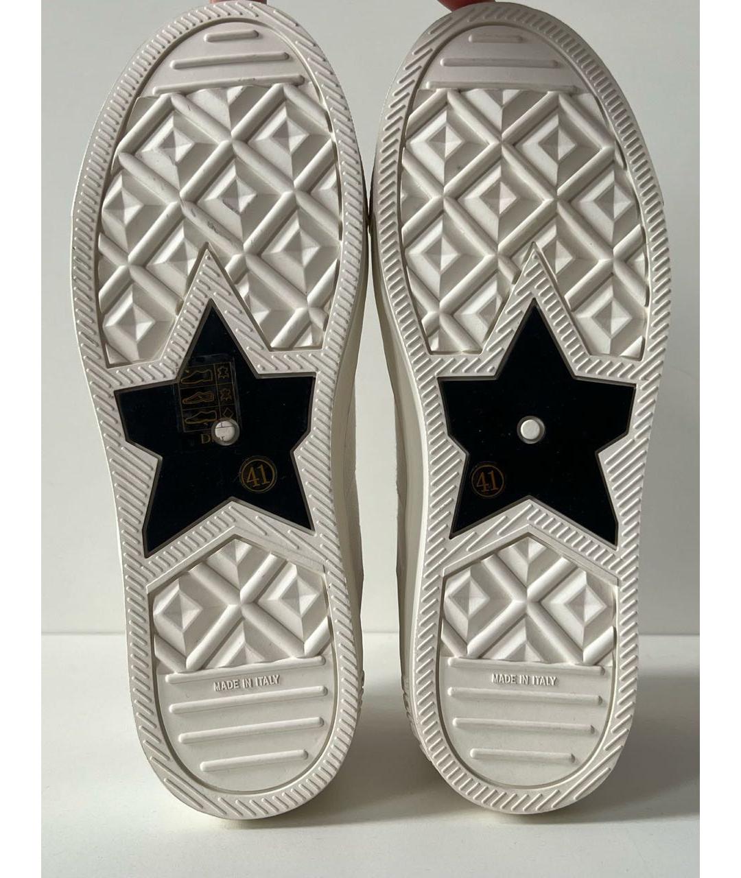 CHRISTIAN DIOR Белые кеды, фото 2