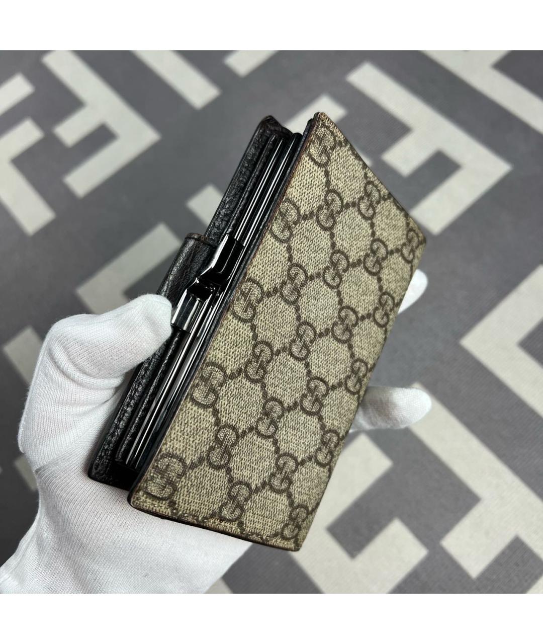 GUCCI Бежевый кошелек, фото 2
