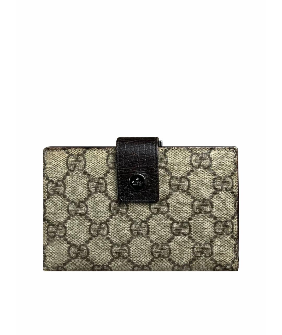 GUCCI Бежевый кошелек, фото 9